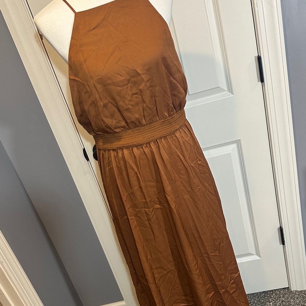 Ann Taylor size Medium Elegant Brown Dress